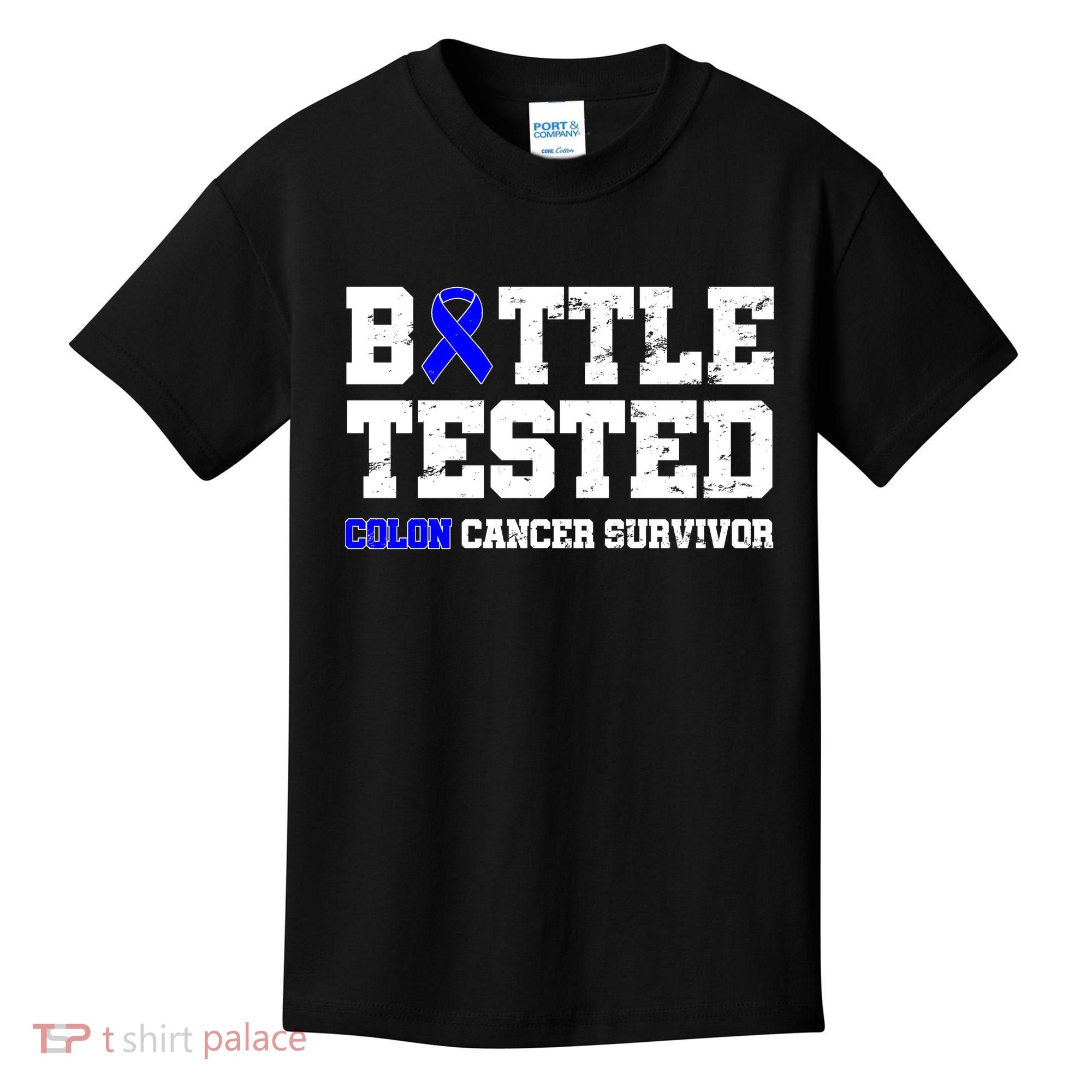 Battle Tested Colon Cancer Survivor Kids T-Shirt