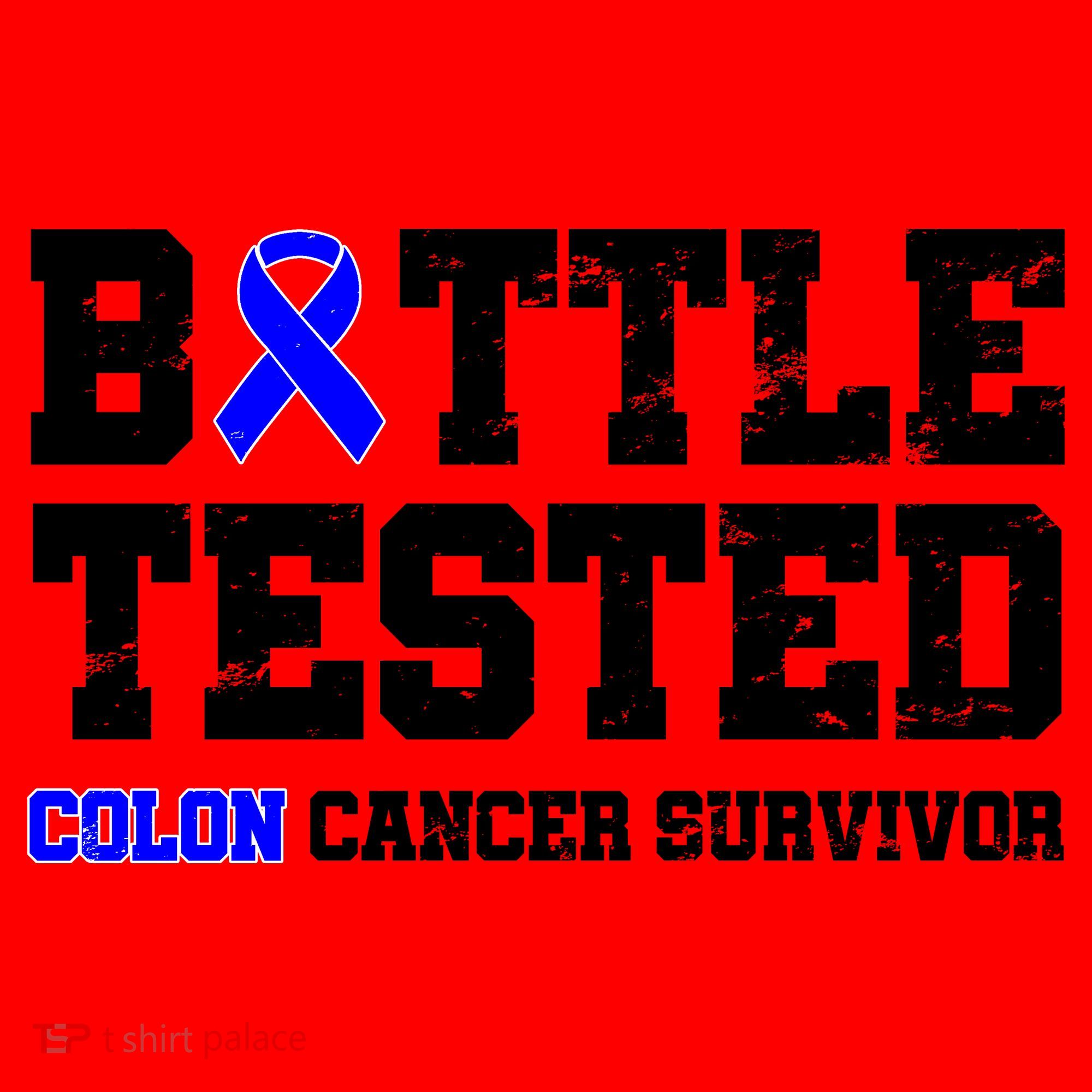 Battle Tested Colon Cancer Survivor Santa Hat