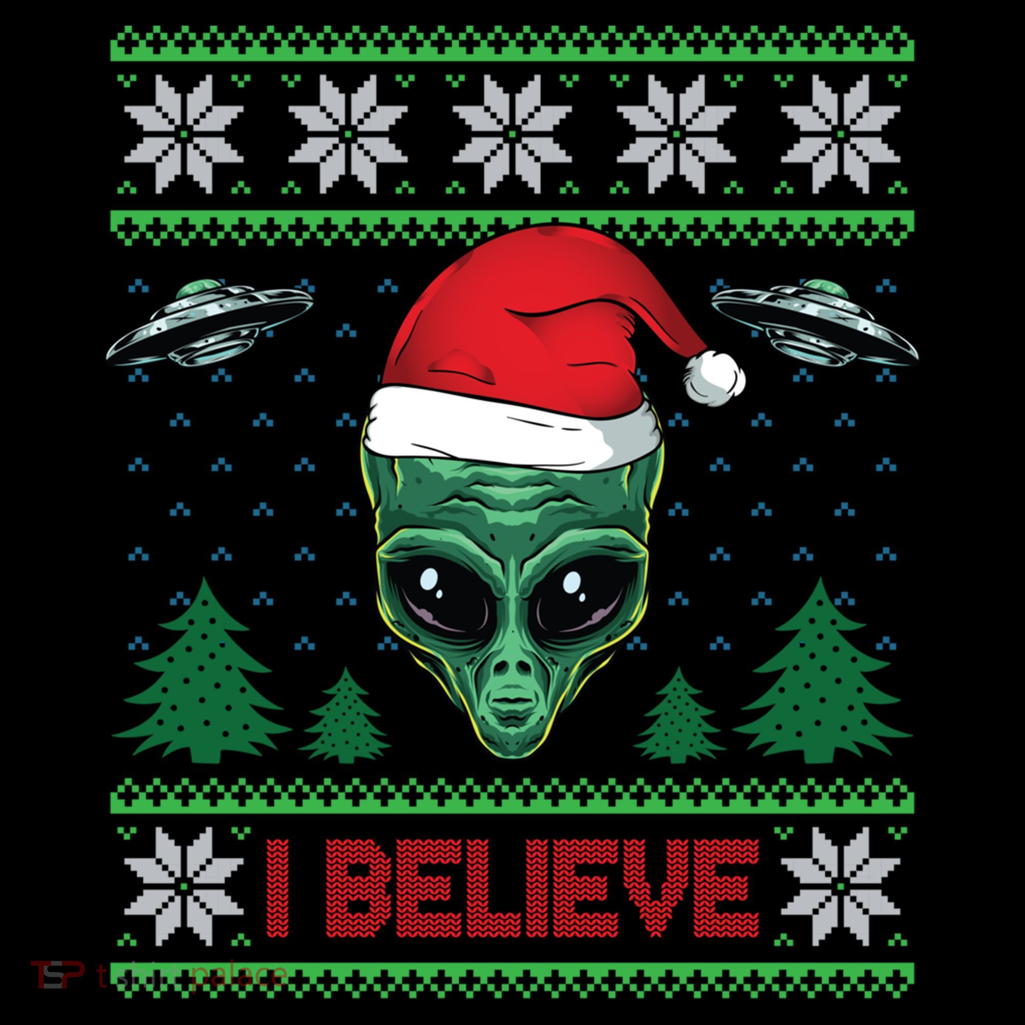 Believe Alien Ufo Funny Christmas Alien Head Graphic Ugly Gift Kids Colorblock Raglan Jersey