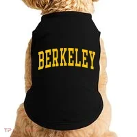 Berkeley Arched Varsity Doggie Tank thumb 0