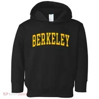 Berkeley Arched Varsity Toddler Hoodie thumb 0