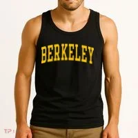 Berkeley Arched Varsity Tank Top thumb 3