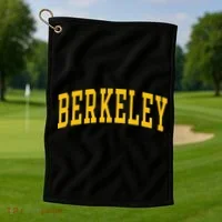 Berkeley Arched Varsity Golf Towel thumb 1