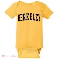 Berkeley Arched Varsity Baby Bodysuit thumb 0