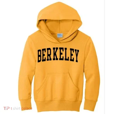 Berkeley Arched Varsity Kids Hoodie
