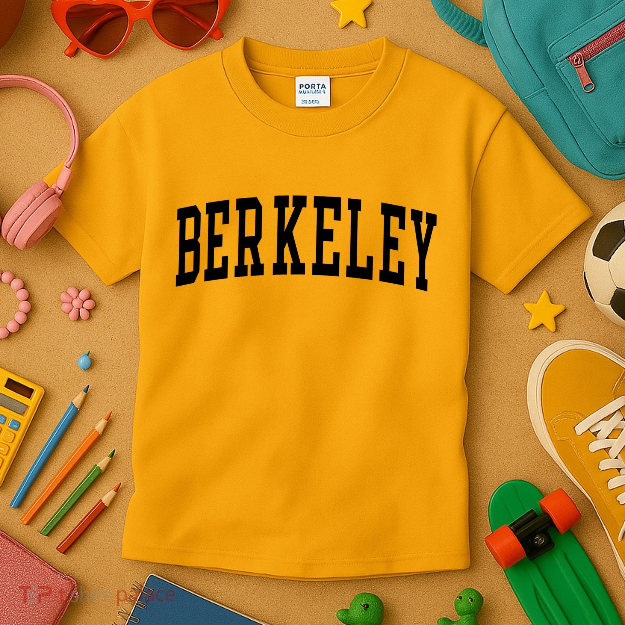 Berkeley Arched Varsity Kids T-Shirt