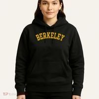 Berkeley Arched Varsity Text Yellow Berkeley Hoodie thumb 5