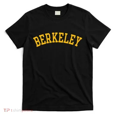 Berkeley Arched Varsity Text Yellow Berkeley T-Shirt