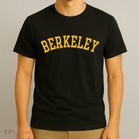 Berkeley Arched Varsity Text Yellow Berkeley T-Shirt thumb 3