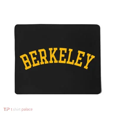 Berkeley Arched Varsity Text Yellow Berkeley Mousepad
