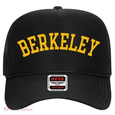 Berkeley Arched Varsity Text Yellow Berkeley Hat