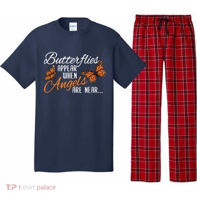 Butterflies Appear When Angels Are Near Monarch Butterfly Pajama Set