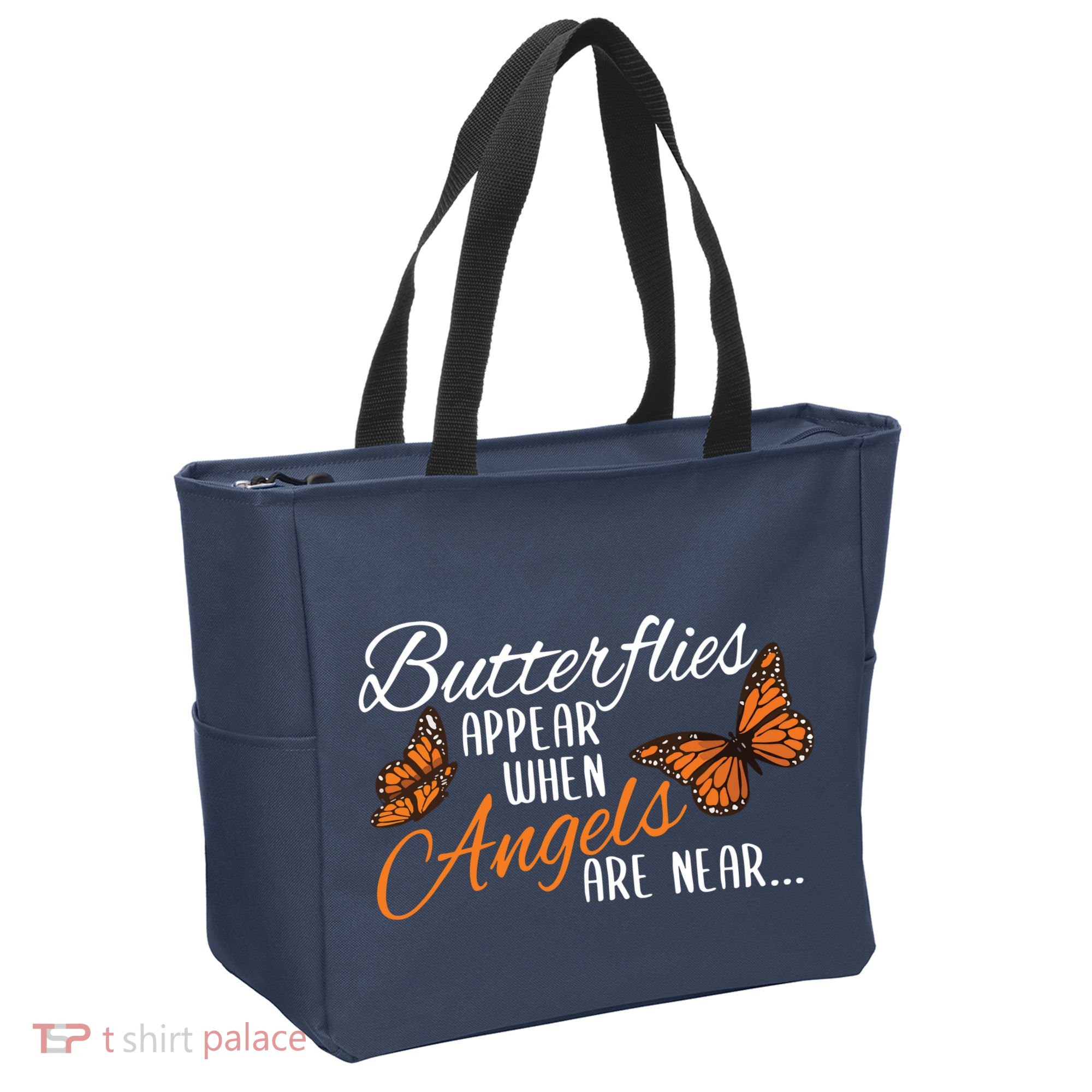 Butterflies Appear When Angels Are Near Monarch Butterfly Tote Bag