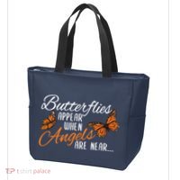 Butterflies Appear When Angels Are Near Monarch Butterfly Tote Bag thumb 3