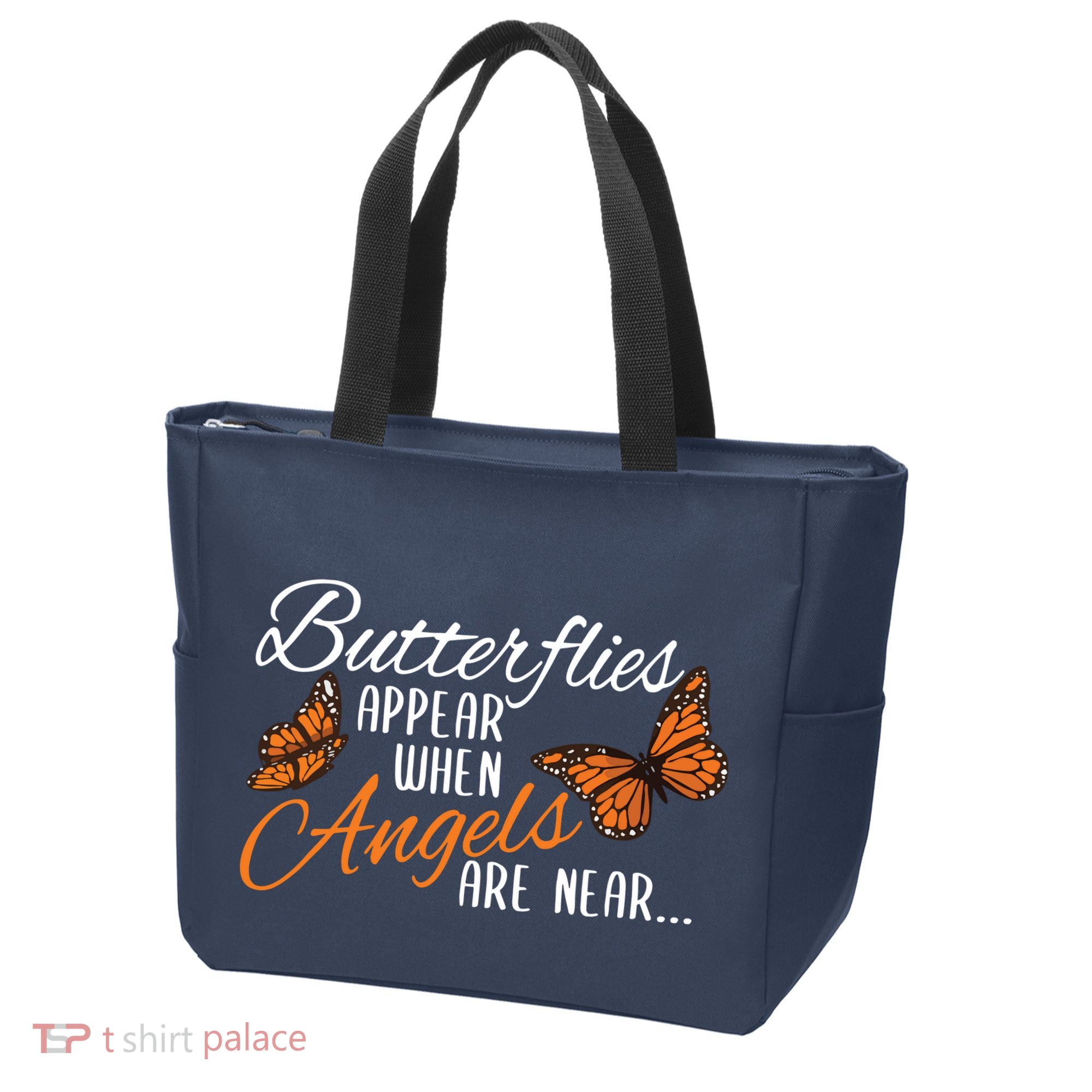 Butterflies Appear When Angels Are Near Monarch Butterfly Tote Bag