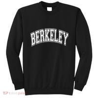 Berkeley Arched White Text Sweatshirt thumb 0