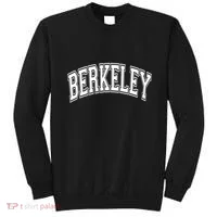 Berkeley Arched White Text Sweatshirt thumb 0