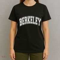 Berkeley Arched White Text T-Shirt thumb 4