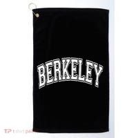 Berkeley Arched White Text Golf Towel thumb 0