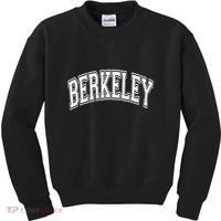 Berkeley Arched White Text Kids Sweatshirt thumb 0