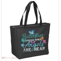 Butterflies Appear When Angels Are Near Butterfly Tote Bag thumb 2