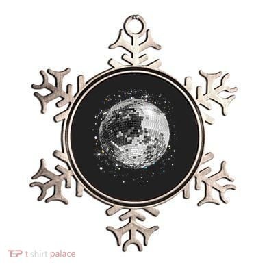 Black And White Disco Ball Club Retro Ornament