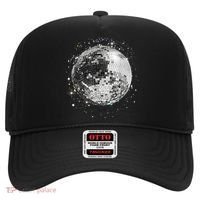 Black And White Disco Ball Club Retro Hat thumb 0