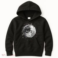Black And White Disco Ball Club Retro Kids Hoodie thumb 0