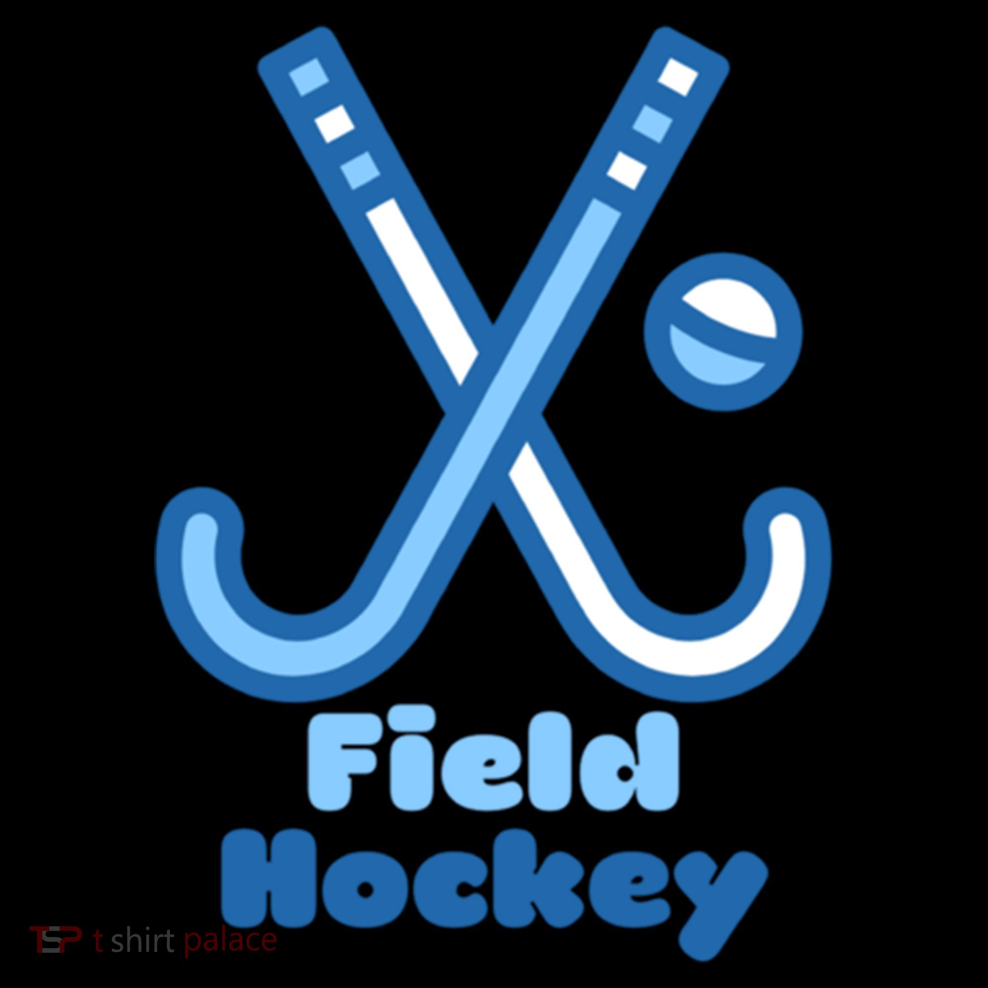 Blue And White Field Hockey Sticks Ball Meaningful Gift Coffee Mug