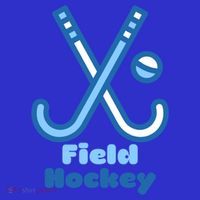 Blue And White Field Hockey Sticks Ball Meaningful Gift Women's T-Shirt thumb 6