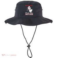 Build A Wall Make Ohio Great Again Funny State Gift Parody Bucket Hat thumb 0