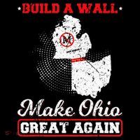 Build A Wall Make Ohio Great Again Funny State Gift Parody Bucket Hat thumb 4