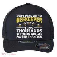 Beekeeper Art Women Beekeeping Honeybee Beehive Lover Flexfit Unipanel Trucker Cap thumb 0
