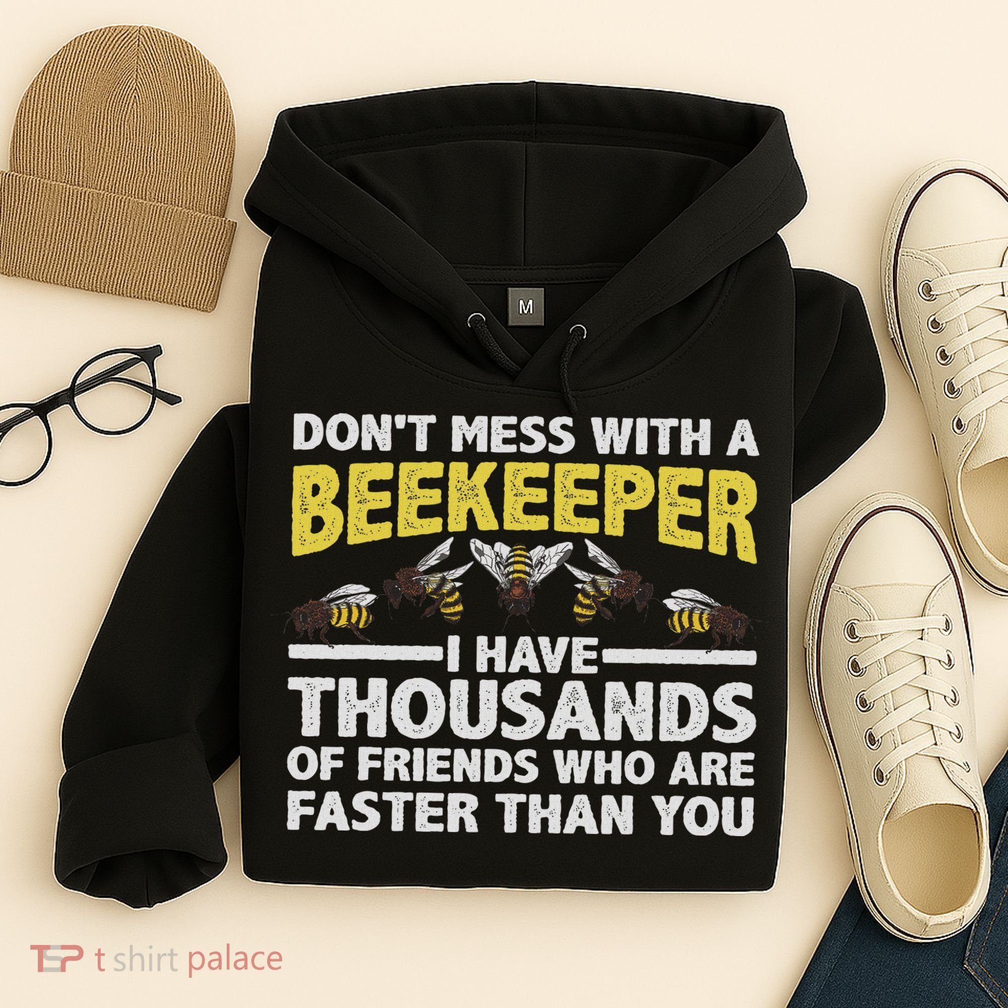 Beekeeper Art Women Beekeeping Honeybee Beehive Lover Hoodie
