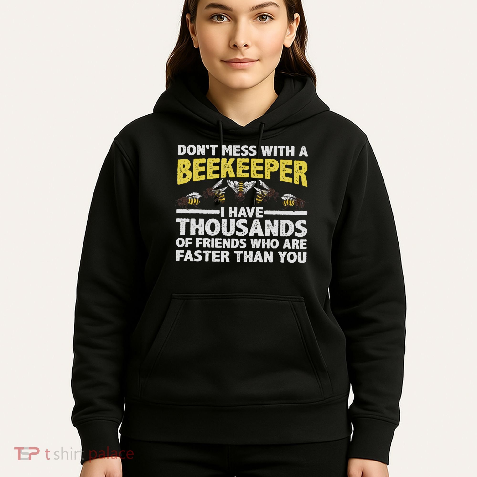 Beekeeper Art Women Beekeeping Honeybee Beehive Lover Hoodie