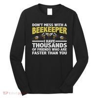 Beekeeper Art Women Beekeeping Honeybee Beehive Lover Long Sleeve Shirt thumb 0