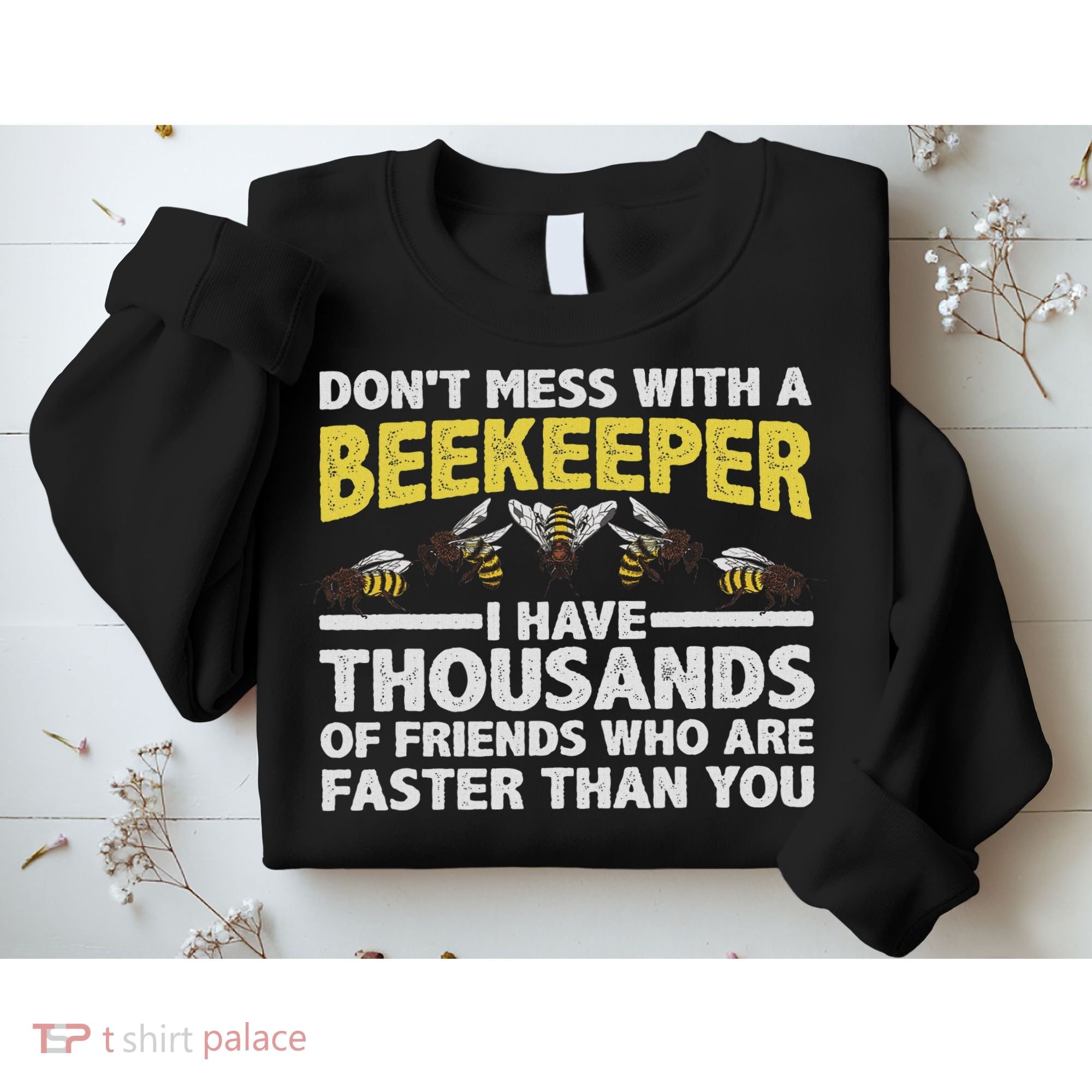Beekeeper Art Women Beekeeping Honeybee Beehive Lover Sweatshirt