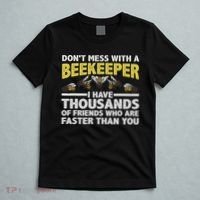Beekeeper Art Women Beekeeping Honeybee Beehive Lover T-Shirt thumb 5