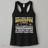 Beekeeper Art Women Beekeeping Honeybee Beehive Lover Women's Tank Top thumb 3