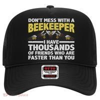 Beekeeper Art Women Beekeeping Honeybee Beehive Lover Hat thumb 0
