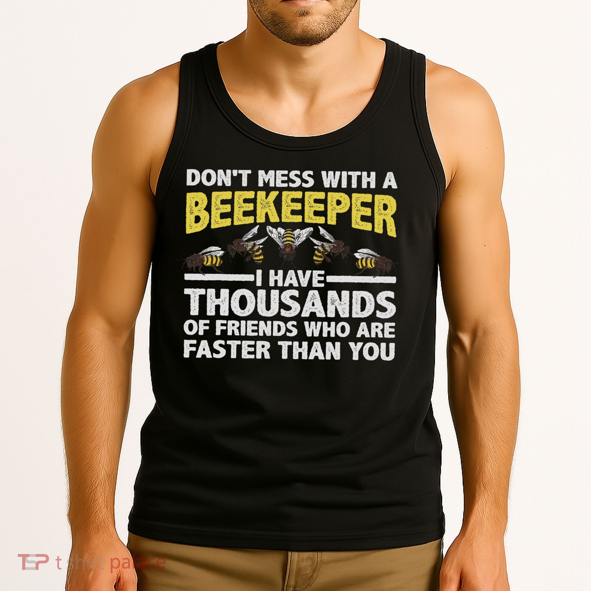 Beekeeper Art Women Beekeeping Honeybee Beehive Lover Tank Top