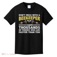 Beekeeper Art Women Beekeeping Honeybee Beehive Lover Kids T-Shirt thumb 0