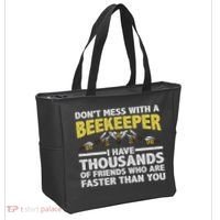 Beekeeper Art Women Beekeeping Honeybee Beehive Lover Tote Bag thumb 2