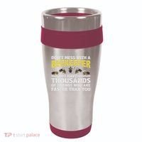 Beekeeper Art Women Beekeeping Honeybee Beehive Lover 16oz Travel Tumbler thumb 0
