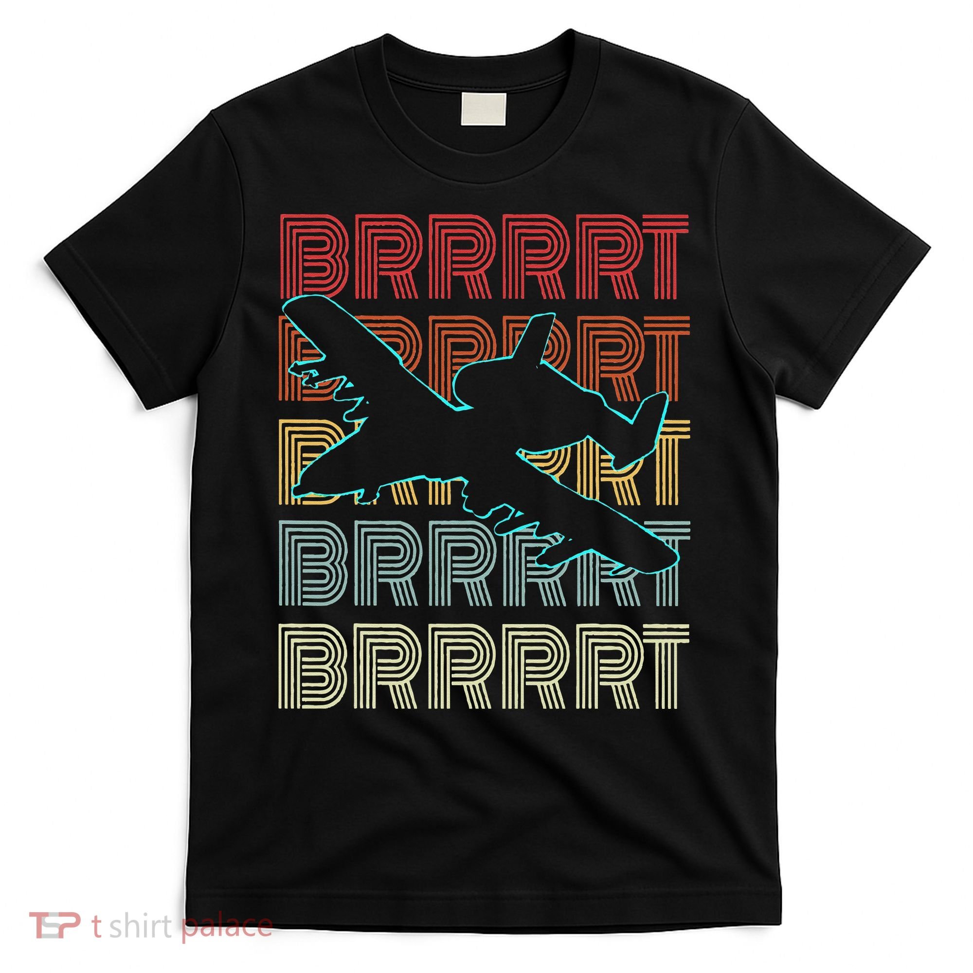 BRRRRT A-10 Warthog Vintage Retro Style T-Shirt