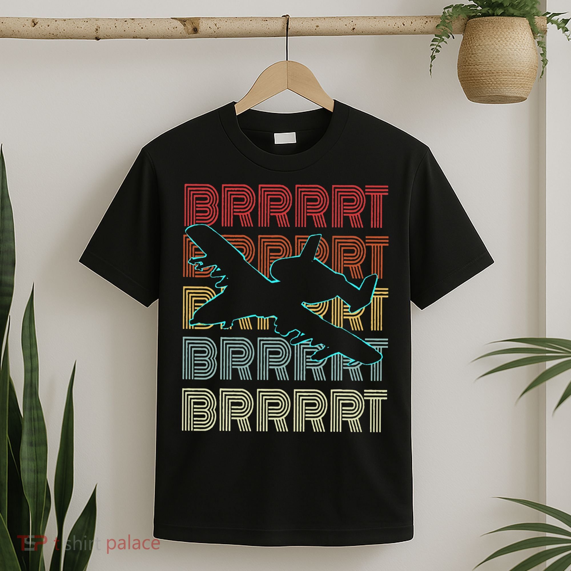 BRRRRT A-10 Warthog Vintage Retro Style T-Shirt
