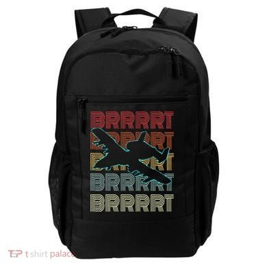 BRRRRT A-10 Warthog Vintage Retro Style Backpack