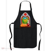 Bread And Wine Christian Stained Glass Catholic Apron thumb 0