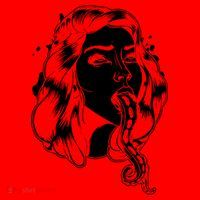 Black And White Tentacle Girl Octopus Santa Hat thumb 1