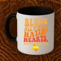 Bless All Yalls Hatin Hearts From Houston With Love Funny Coffee Mug thumb 2